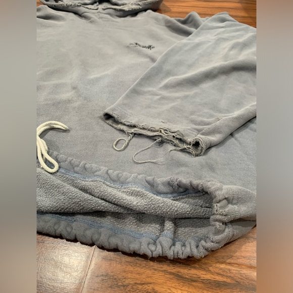 STUSSY VINTAGE 1980’s HOODIE “HEYNECKER” WITH WAIST DRAWSTRING - MENS SIZE XL - Picture 10 of 16